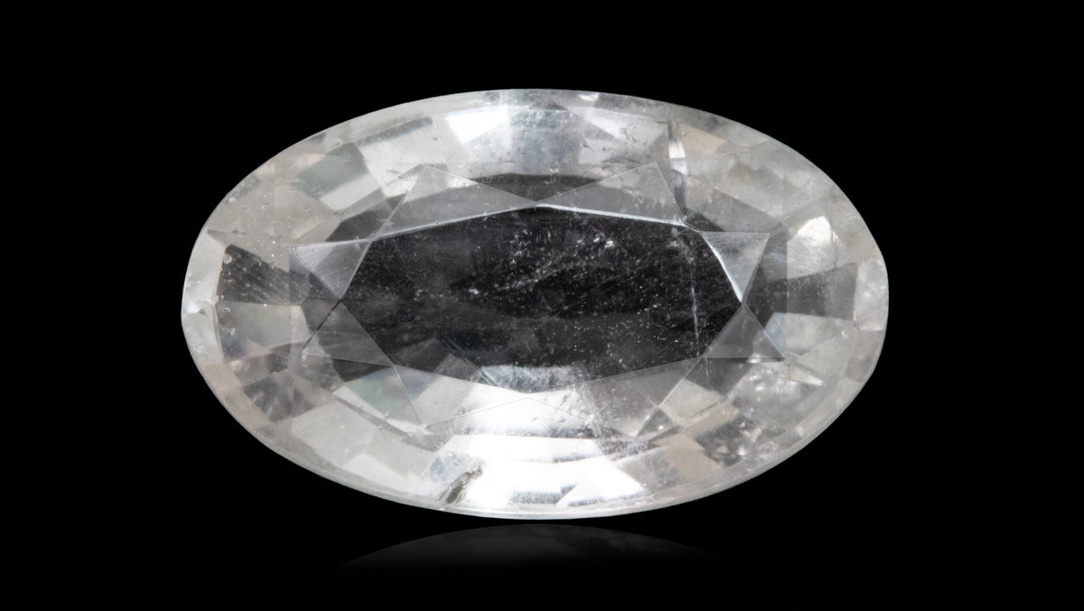 WHITE TOPAZ 5.88 CARATS / 6.46 Ratti
