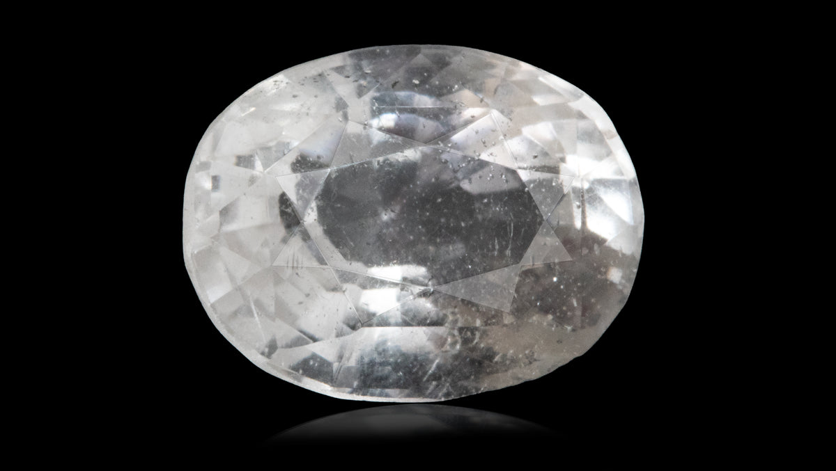 WHITE TOPAZ 3.94 CARATS / 4.33 Ratti
