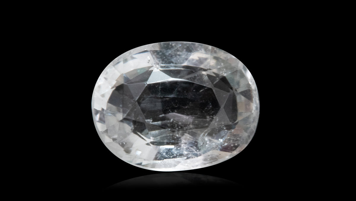 WHITE TOPAZ 4.38 CARATS / 4.81 Ratti