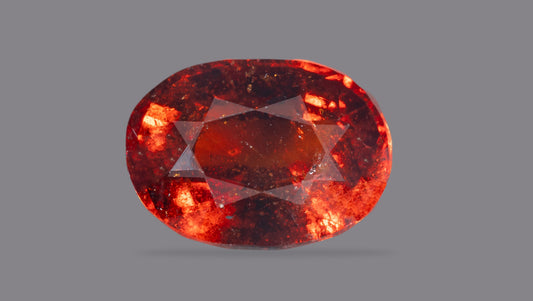Sri-Lankan Hessonite (Gomed) 6.31 Carats / 6.93 Ratti
