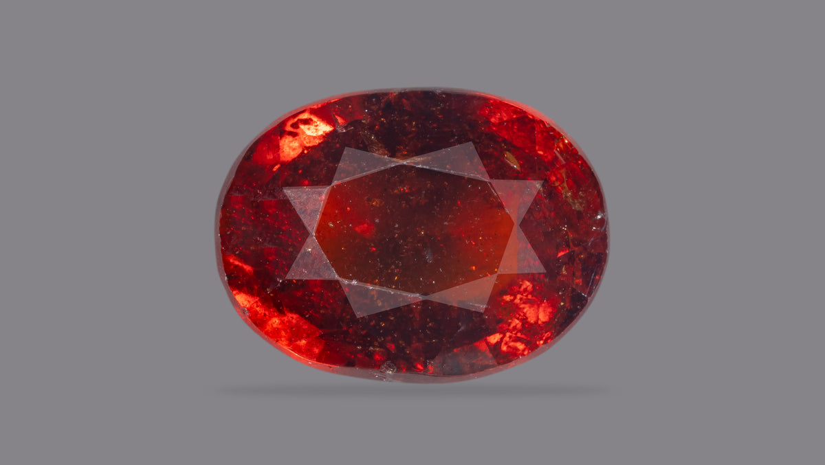 Sri-Lankan Hessonite (Gomed) 11.15 Carats / 12.25 Ratti