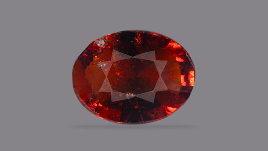 Sri-Lankan Hessonite (Gomed) 6.68 Carats / 7.34 Ratti