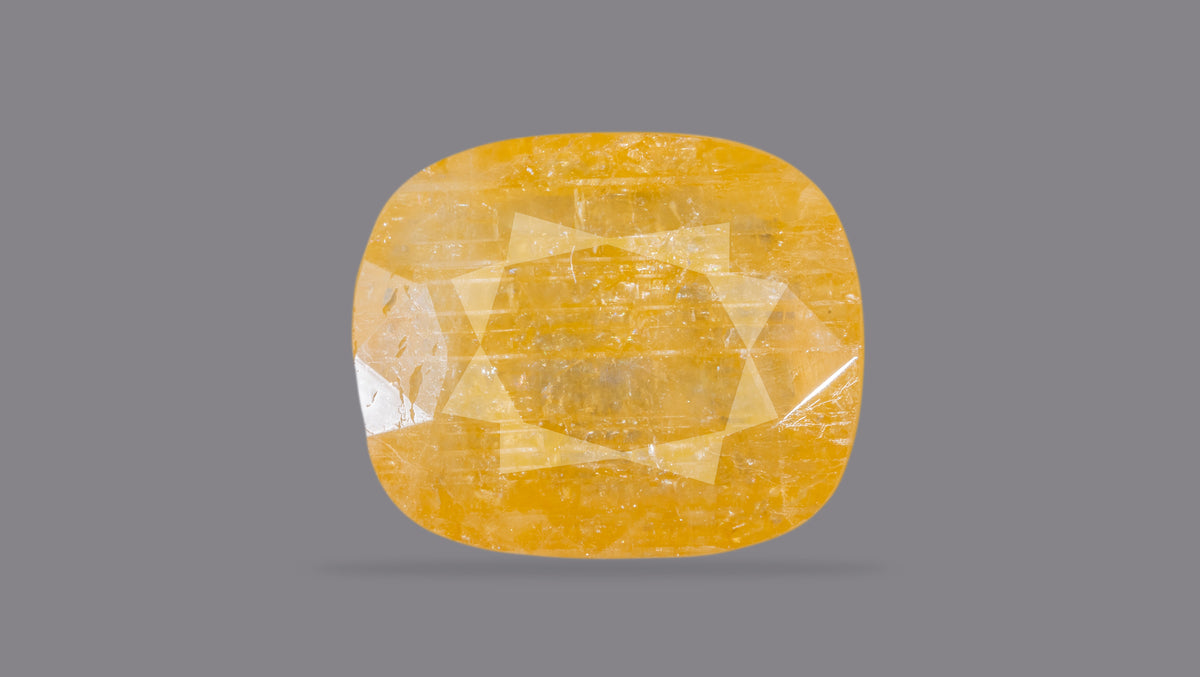 Natural Yellow Sapphire 8.89 Carats / 9.77 Ratti