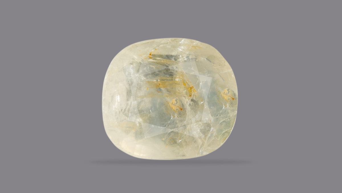 Natural Yellow Sapphire 5.11 Carats / 5.62 Ratti