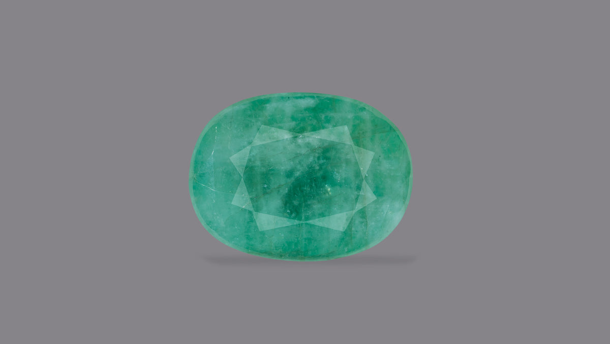 Zambian Emerald (Panna) 12.95 Carats / 14.23 Ratti