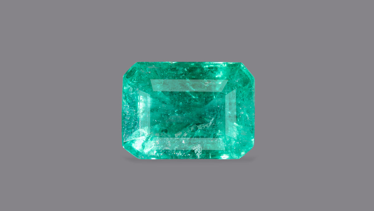 Zambian Emerald (Panna) 1.86 Carats / 2.04 Ratti