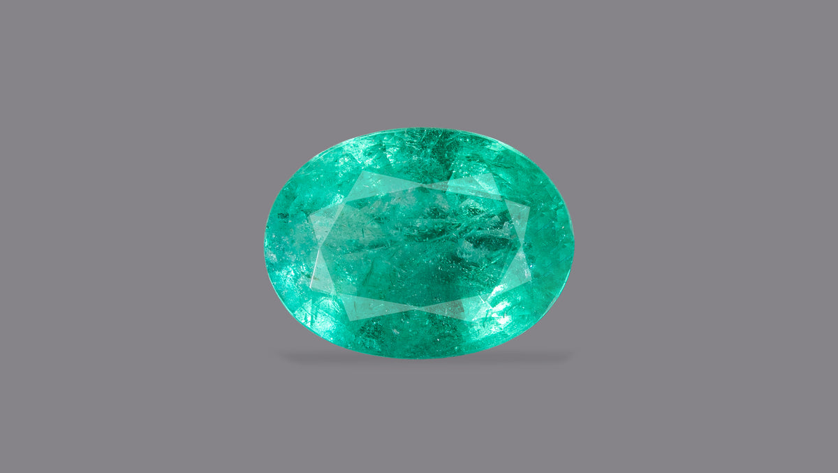 Zambian Emerald (Panna) 1.99 Carats / 2.19 Ratti