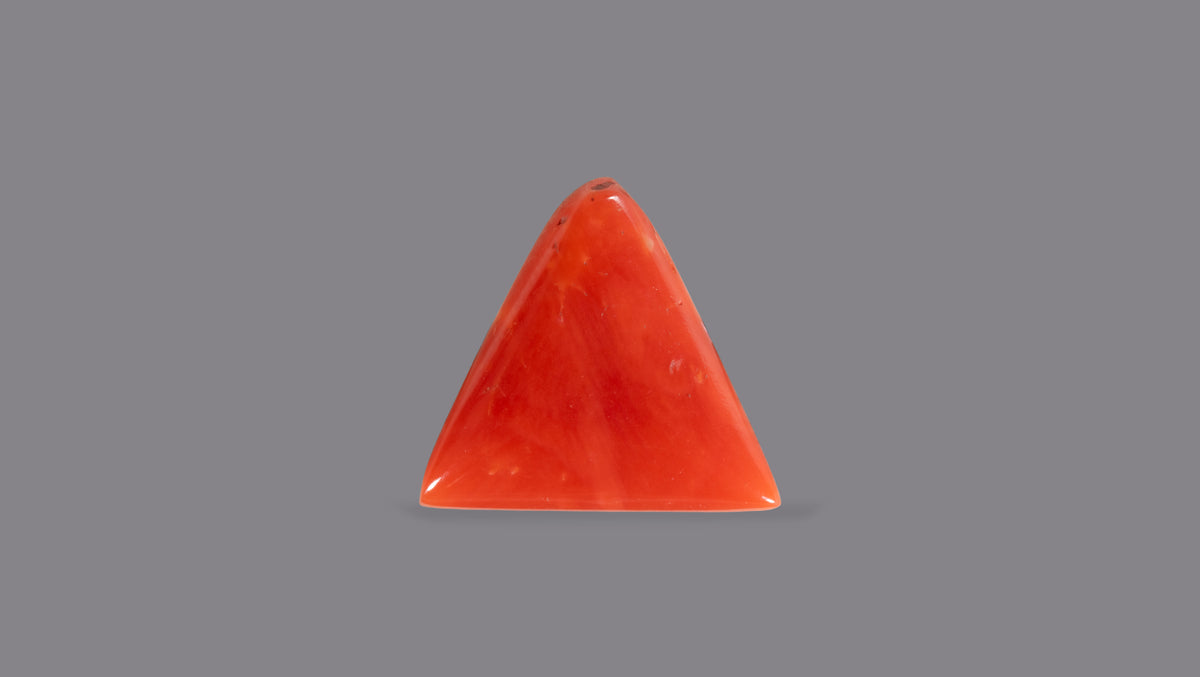 Italian Red Coral 4.95 Carats / 5.44 Ratti