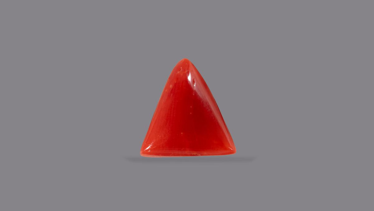 Italian Red Coral 5.14 Carats / 5.65 Ratti