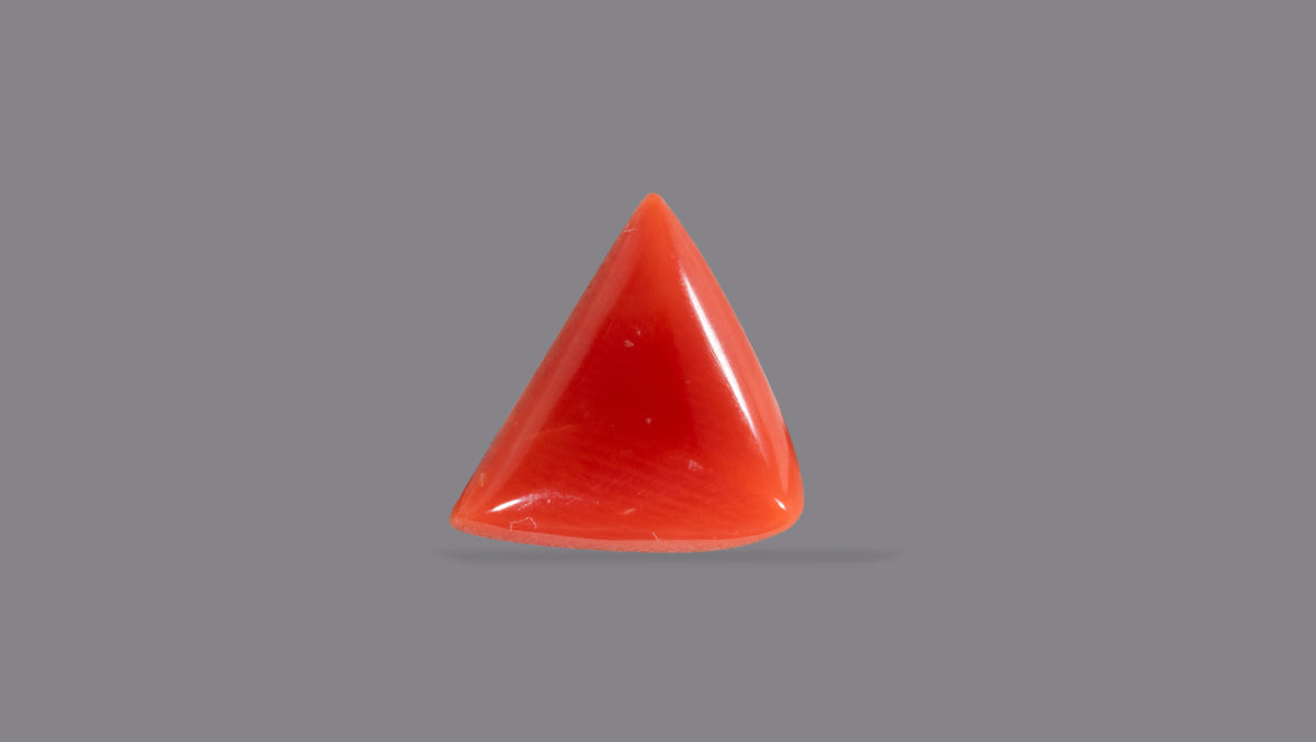 Italian Red Coral 5.20 Carats / 5.71 Ratti