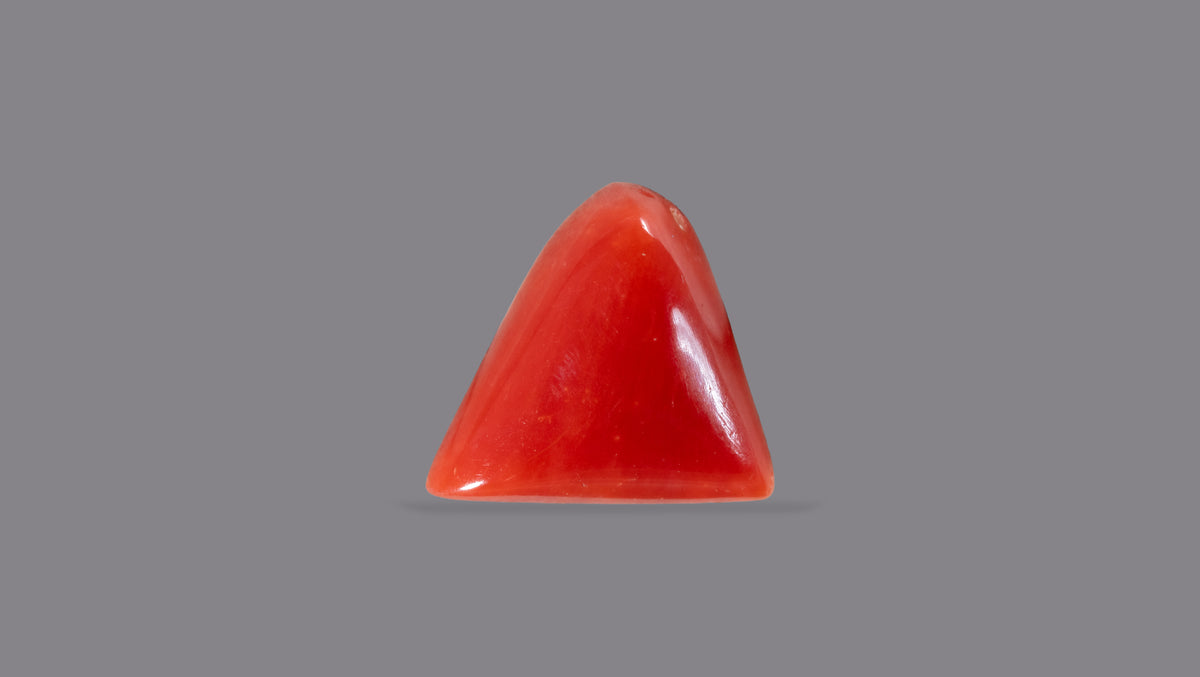 Italian Red Coral 5.27 Carats / 5.79 Ratti