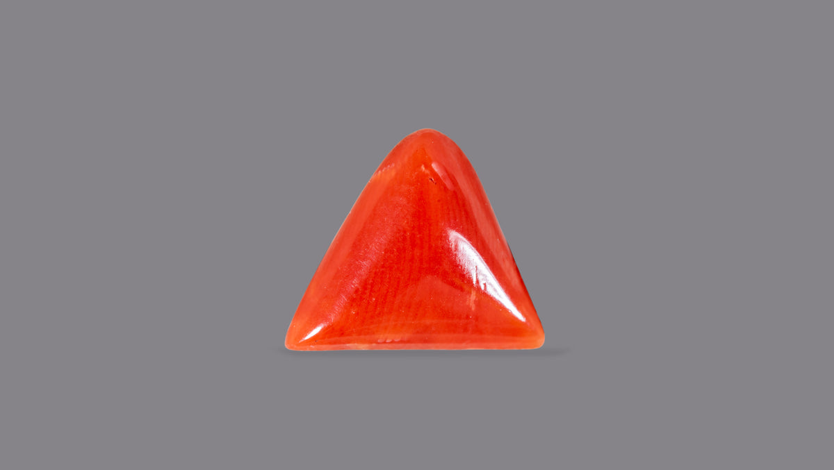 Italian Red Coral 5.06 Carats / 5.56 Ratti