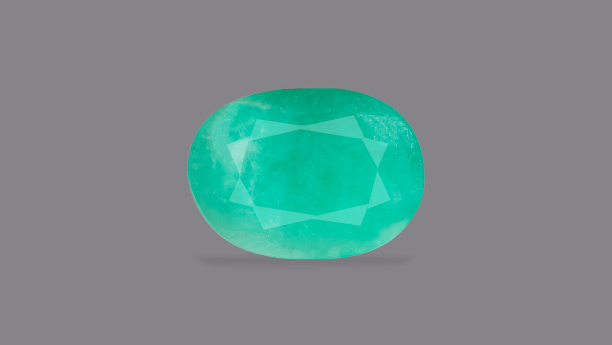 Zambian Emerald (Panna) 4.69 Carats / 5.15 Ratti