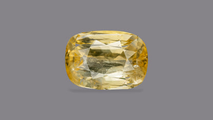 Natural Yellow Sapphire 7.37 Carats / 8.1 Ratti