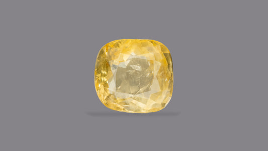 Natural Yellow Sapphire 6.40 Carats / 7.03 Ratti