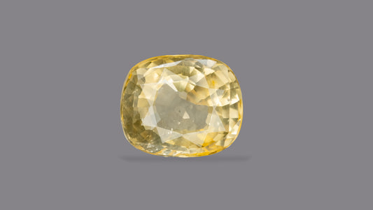 Natural Yellow Sapphire 6.89 Carats / 7.57 Ratti