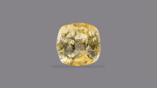 Natural Yellow Sapphire 6.19 Carats / 6.8 Ratti