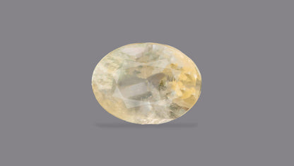 Natural Yellow Sapphire 5.69 Carats / 6.25 Ratti