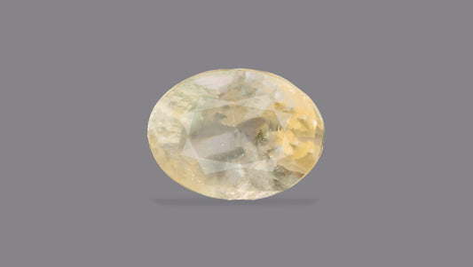 Natural Yellow Sapphire 5.69 Carats / 6.25 Ratti