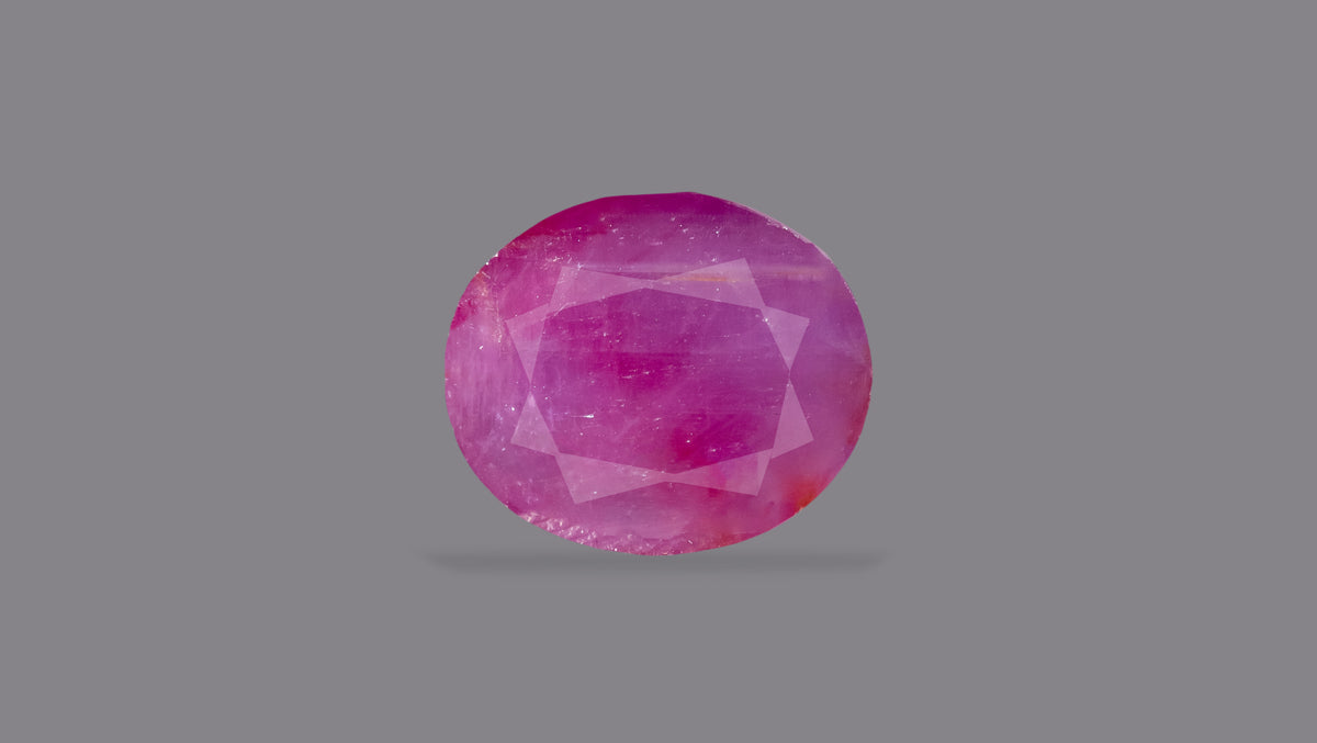 African Ruby (Manik) 6.64 Carats / 7.3 Ratti