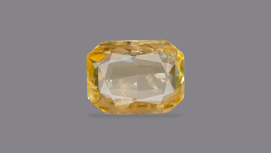 Natural Yellow Sapphire 7.94 Carats / 8.73 Ratti