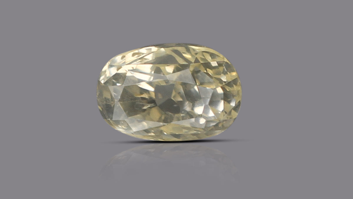 Natural Yellow Sapphire 5.49 Carats / 6.03 Ratti