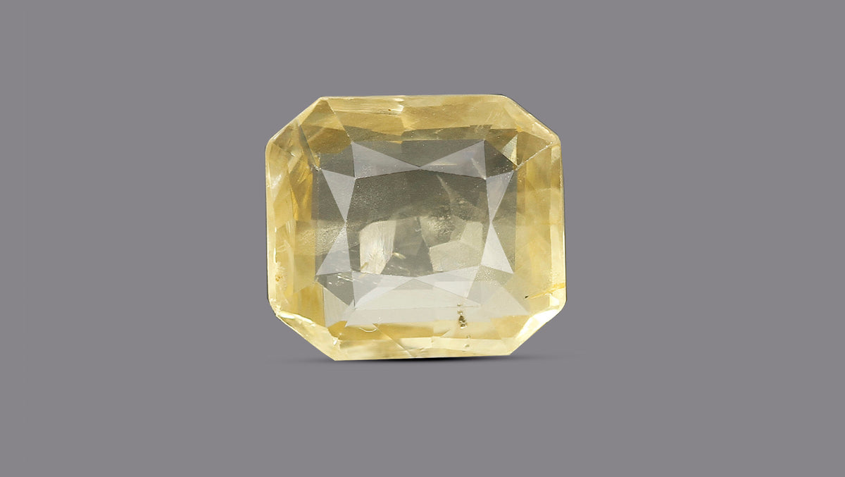 Natural Yellow Sapphire 8.64 Carats / 9.49 Ratti