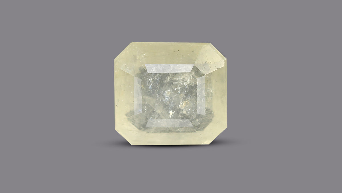 Natural Yellow Sapphire 5.42 Carats / 5.96 Ratti