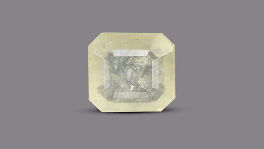 Natural Yellow Sapphire 5.42 Carats / 5.96 Ratti