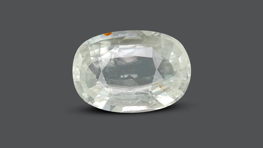 Natural White Sapphire 5.21 Carats / 5.73 Ratti