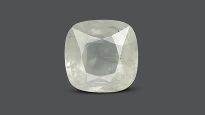 Natural White Sapphire 6.08 Carats / 6.63 Ratti