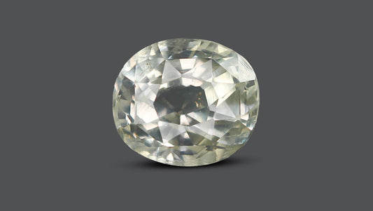 Natural White Sapphire 4.61 Carats / 5.07 Ratti