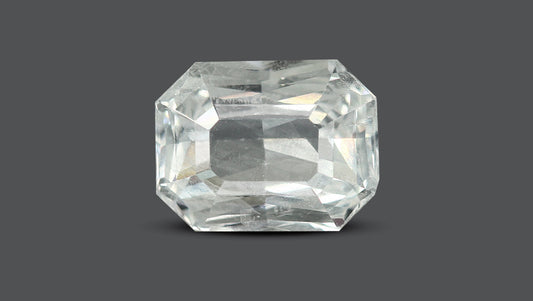 Natural White Sapphire 8.67 Carats / 9.53 Ratti