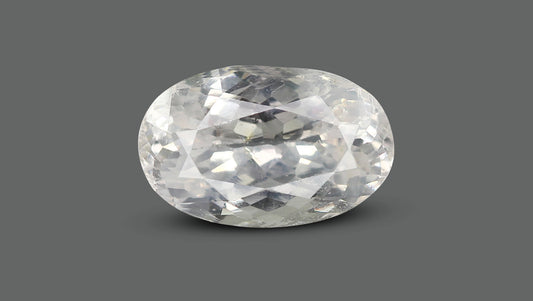 Natural White Sapphire 5.16 Carats / 5.67 Ratti