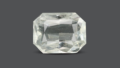 Natural White Sapphire 6.95 Carats / 7.64 Ratti