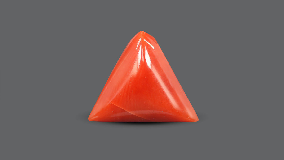 Italian Red Coral 5.67 Carats / 6.23 Ratti