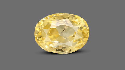 Natural Yellow Sapphire 2.31 Carats / 2.54 Ratti