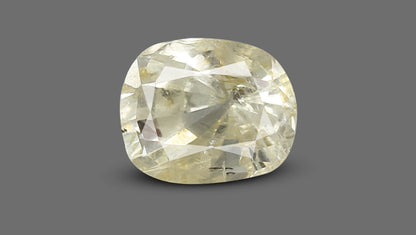 Natural Yellow Sapphire 3.16 Carats / 3.47 Ratti