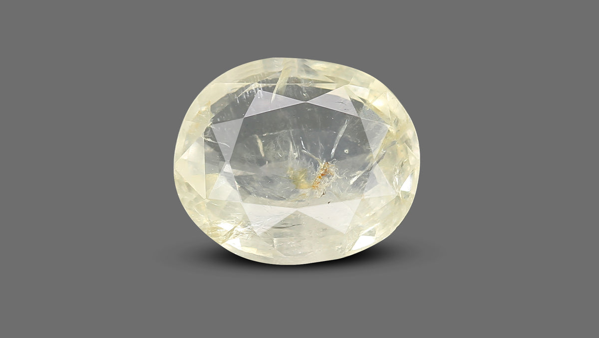 Natural Yellow Sapphire 4.75 Carats / 5.22 Ratti
