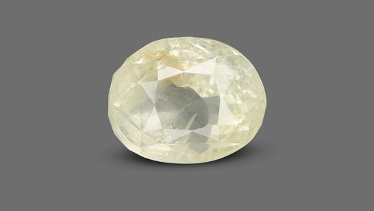 Natural Yellow Sapphire 6.91 Carats / 7.59 Ratti