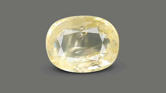 Natural Yellow Sapphire 6.22 Carats / 6.84 Ratti