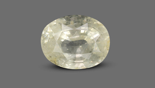 Natural Yellow Sapphire 6.19 Carats / 6.8 Ratti