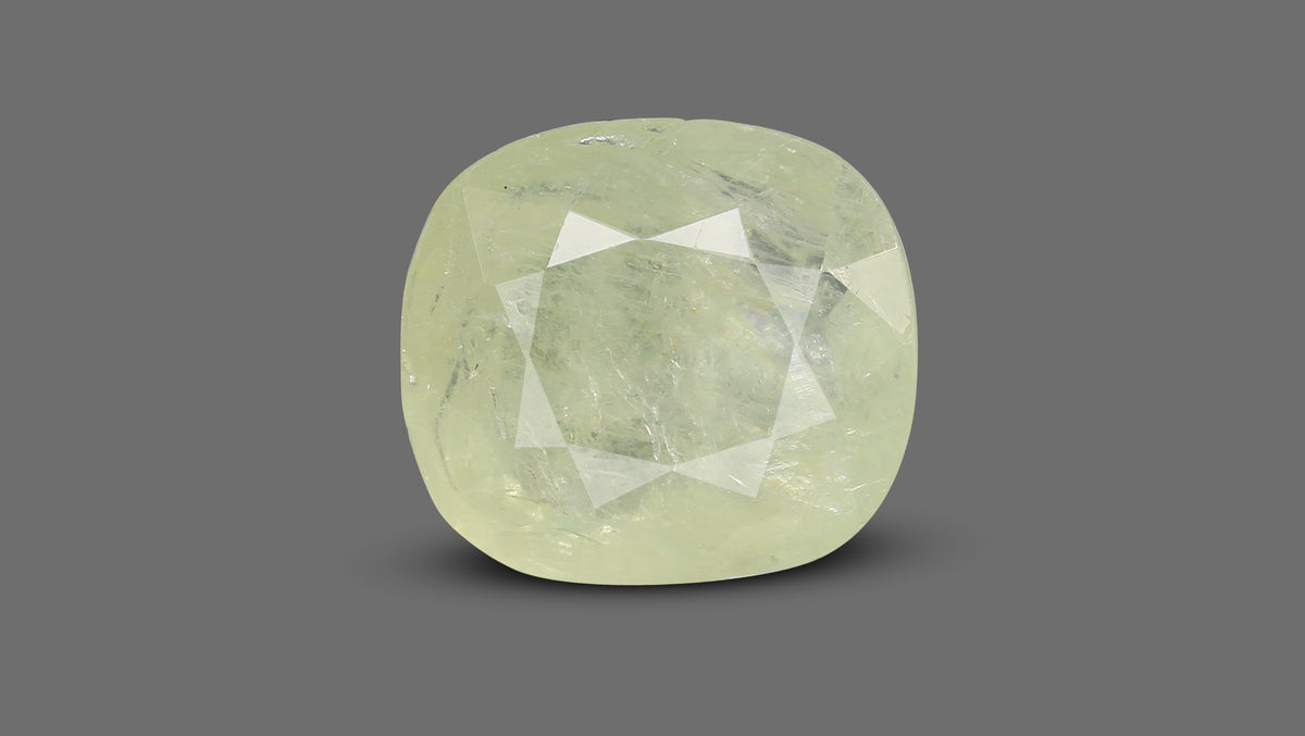 Natural Yellow Sapphire 6.48 Carats / 7.12 Ratti