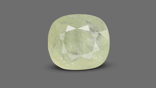 Natural Yellow Sapphire 6.48 Carats / 7.12 Ratti