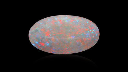 White Opal With Fire 6.25 Carats / 6.87 Ratti