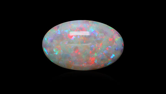 White Opal With Fire 5.29 Carats / 5.81 Ratti