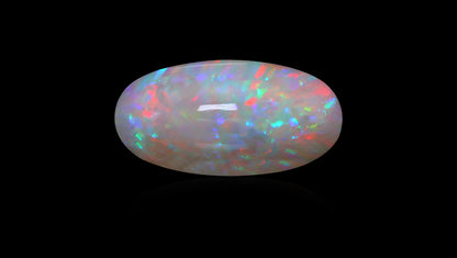 White Opal With Fire 5.67 Carats / 6.23 Ratti