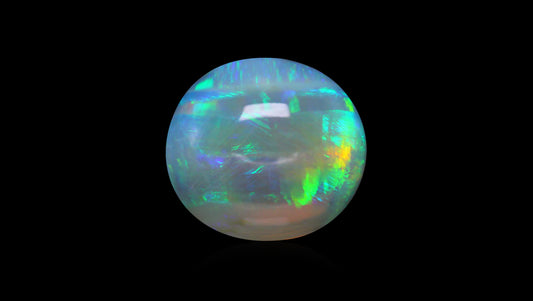 White Opal With Fire 9.25 Carats / 10.16 Ratti