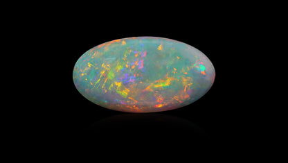 White Opal With Fire 4.26 Carats / 4.68 Ratti