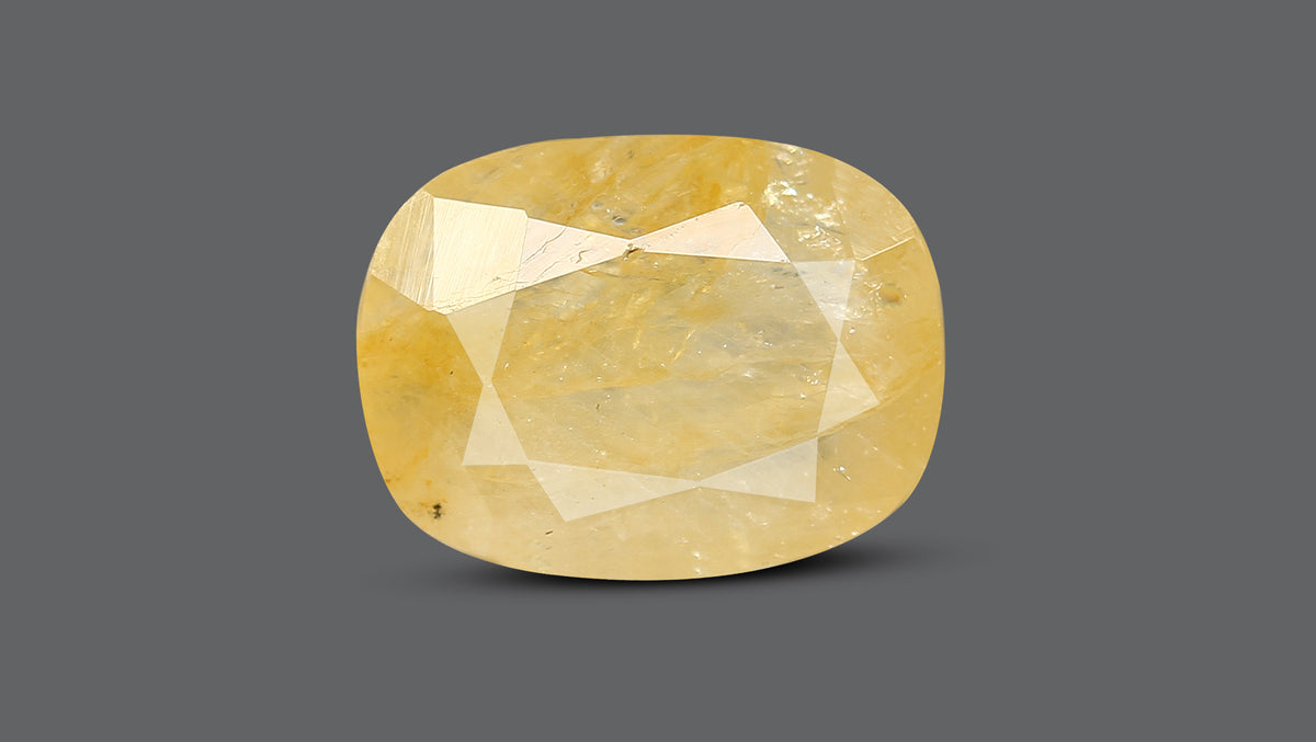 Natural Yellow Sapphire 9.33 Carats / 10.25 Ratti